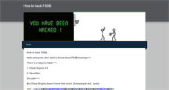 Desktop Screenshot of howtohackfssb.weebly.com