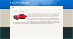 Desktop Screenshot of carcrashclaim.weebly.com