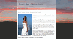 Desktop Screenshot of beach-wedding-dresses.weebly.com