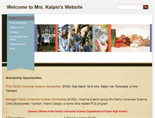 Tablet Screenshot of kalpin.weebly.com