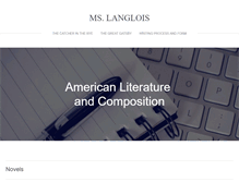 Tablet Screenshot of mslanglois.weebly.com