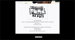 Desktop Screenshot of filmskifestivalnapoti.weebly.com