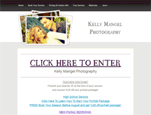 Tablet Screenshot of kellymangelphotography.weebly.com