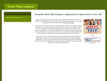 Tablet Screenshot of greatclipscoupons2012.weebly.com