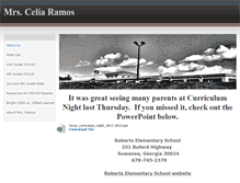 Tablet Screenshot of celiaramos.weebly.com