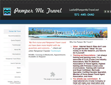 Tablet Screenshot of pampermetravel.weebly.com