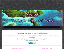 Tablet Screenshot of belizeapp.weebly.com