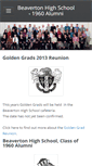 Mobile Screenshot of bhs60alumni.weebly.com