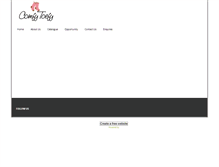 Tablet Screenshot of comfytoefy.weebly.com