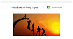 Desktop Screenshot of fantasybasketballmoneyleagues.weebly.com