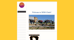 Desktop Screenshot of mmschoir.weebly.com