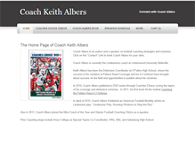 Tablet Screenshot of coachkeithalbers.weebly.com