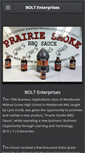 Mobile Screenshot of boltenterprises.weebly.com