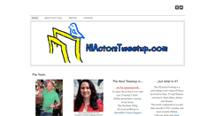 Desktop Screenshot of niactorstweetup.weebly.com