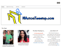 Tablet Screenshot of niactorstweetup.weebly.com