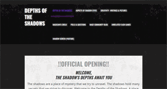 Desktop Screenshot of depthsoftheshadows.weebly.com