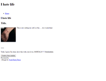 Tablet Screenshot of emo.weebly.com