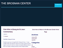 Tablet Screenshot of brosnancenterstbarthsblog.weebly.com