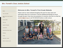 Tablet Screenshot of mrsfarwell.weebly.com
