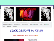 Tablet Screenshot of clickdesignsbykevin.weebly.com