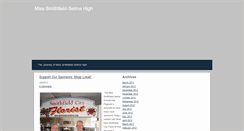 Desktop Screenshot of misssmithfieldselmahigh.weebly.com