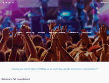 Tablet Screenshot of fullhouseevents.weebly.com