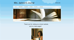 Desktop Screenshot of mrsjacksonsjournal.weebly.com