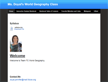 Tablet Screenshot of doyal.weebly.com
