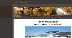 Desktop Screenshot of 2004donzi23zf.weebly.com