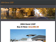 Tablet Screenshot of 2004donzi23zf.weebly.com