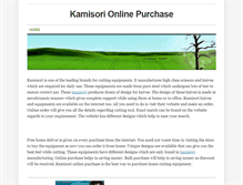 Tablet Screenshot of kamisori-online.weebly.com