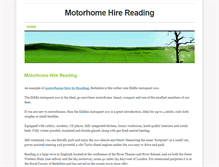 Tablet Screenshot of motorhirereading.weebly.com