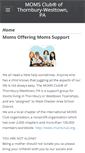 Mobile Screenshot of momsclubofthornburypa.weebly.com
