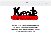 Tablet Screenshot of kreatedecks.weebly.com