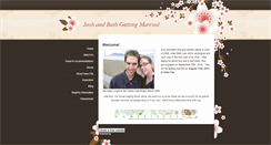 Desktop Screenshot of joshandbethwedding.weebly.com