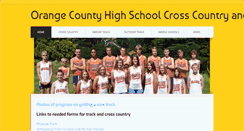 Desktop Screenshot of orangerunningclub.weebly.com