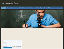 Tablet Screenshot of bidwellsclass.weebly.com