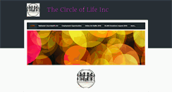 Desktop Screenshot of circleoflifeinc.weebly.com