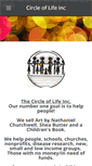 Mobile Screenshot of circleoflifeinc.weebly.com