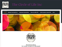 Tablet Screenshot of circleoflifeinc.weebly.com