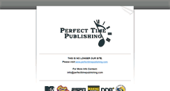 Desktop Screenshot of perfecttimepublishing.weebly.com