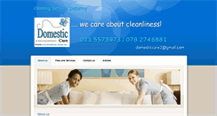 Desktop Screenshot of domesticcare.weebly.com