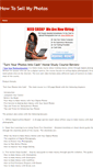 Mobile Screenshot of howtosellmyphoto.weebly.com