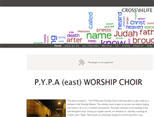 Tablet Screenshot of eastworshipchoir.weebly.com