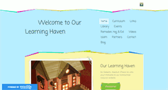 Desktop Screenshot of ourlearninghaven.weebly.com