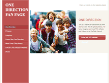 Tablet Screenshot of 1directionersfanpage.weebly.com