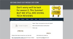 Desktop Screenshot of beyondcrazy.weebly.com