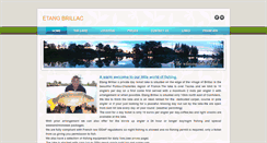 Desktop Screenshot of etangbrillac.weebly.com