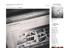 Tablet Screenshot of michablog.weebly.com