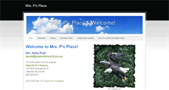 Desktop Screenshot of mrspsplace.weebly.com